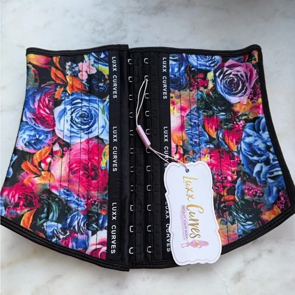 NWT Luxx Curves Floral Waist Trainer - Picture 2 of 3